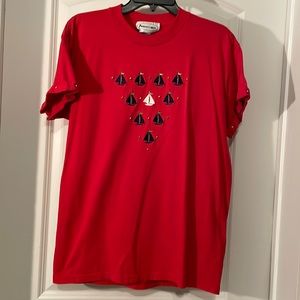 Pinocchio red tee shirt size Medium
